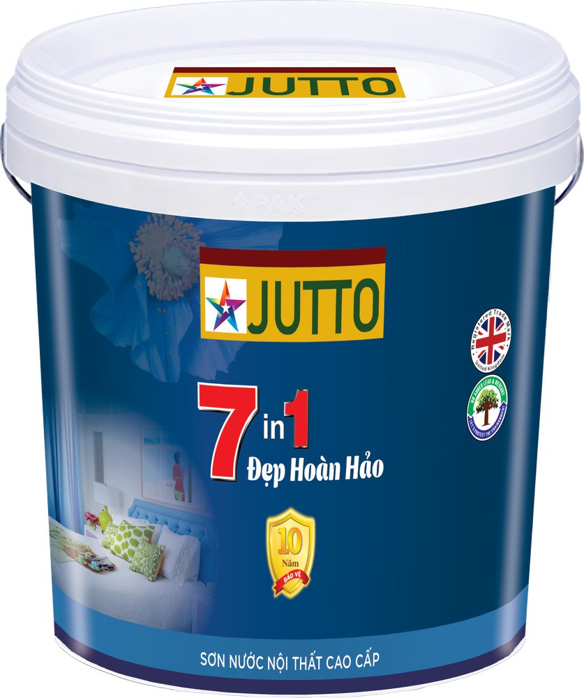 Lon sơn JUTTO 7 in 1 Đẹp Hoàn Hảo