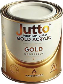 Lon sơn JUTTO Premium Gold Acrylic