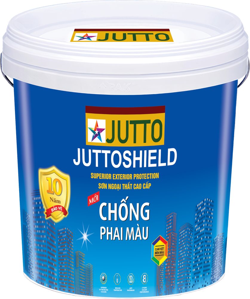 Lon sơn JUTTO Shield Chống Phai Màu
